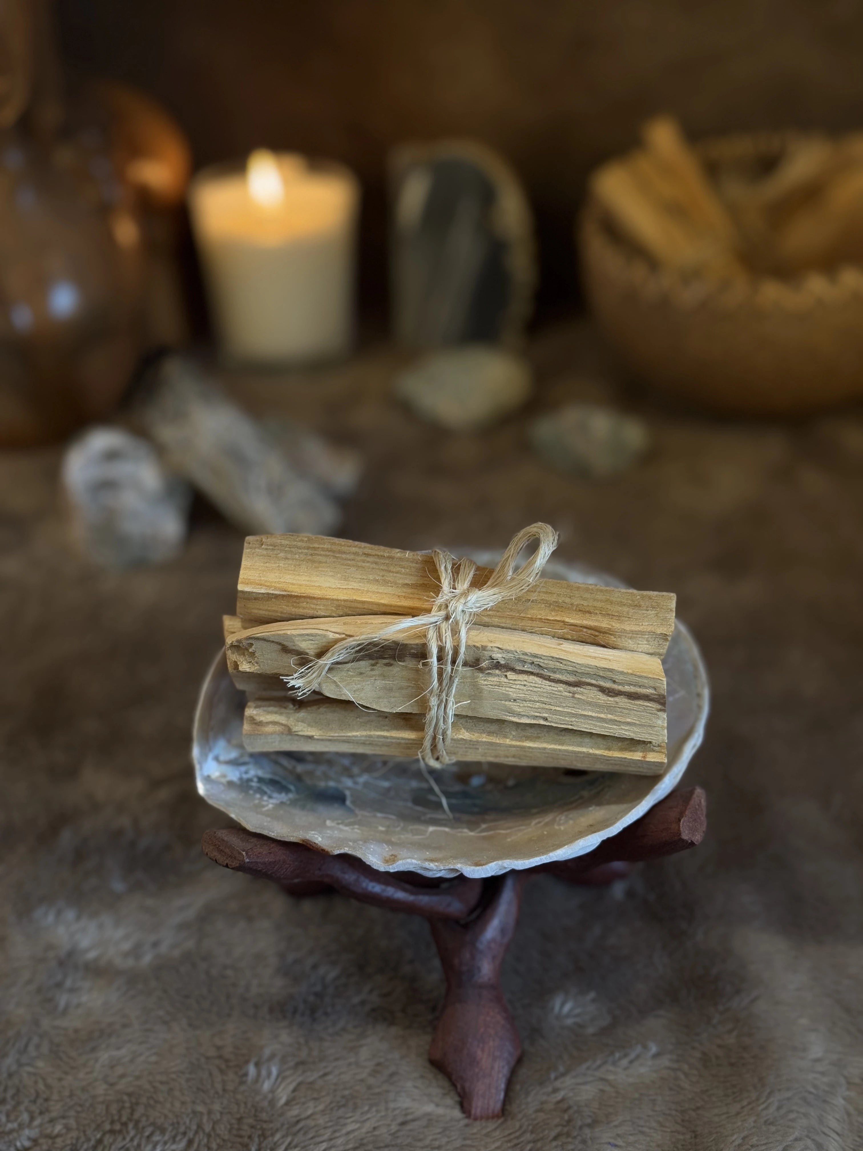 Bois Sacré de Palo Santo du Pérou 5pcs