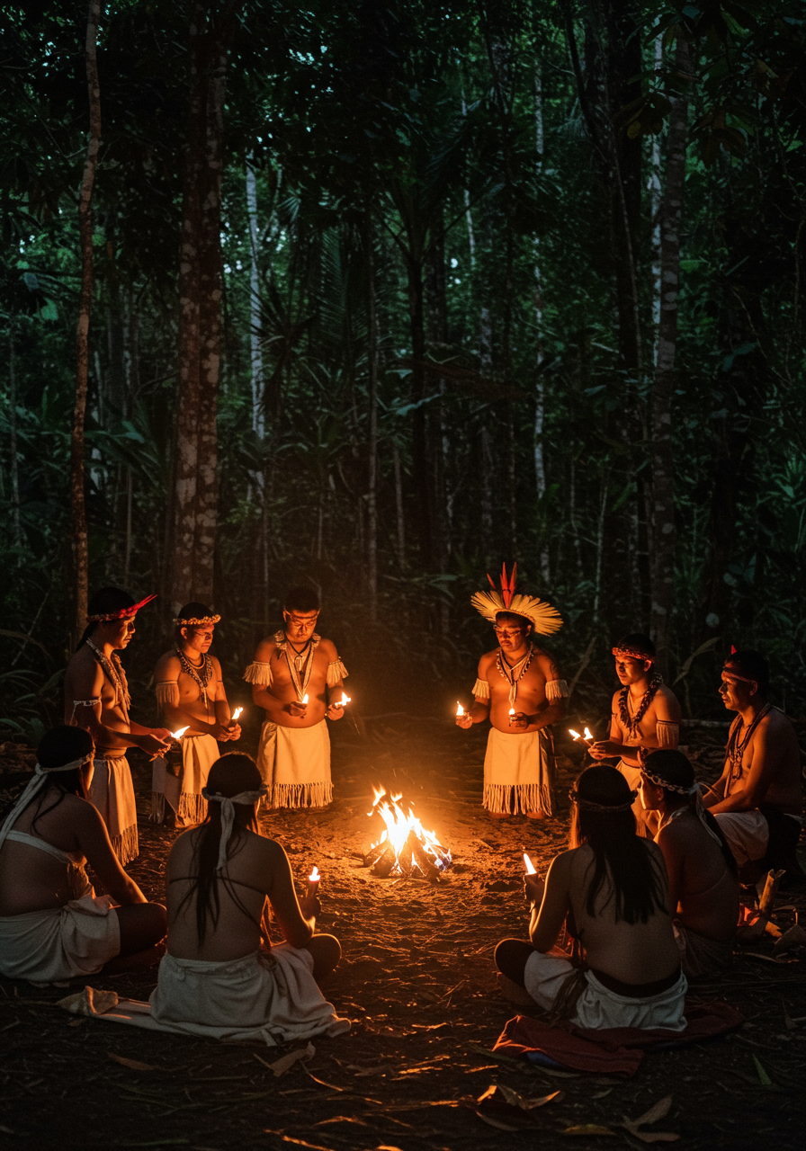 Cérémonie Traditionnelle Shanenawá & Rituels Sacrés
