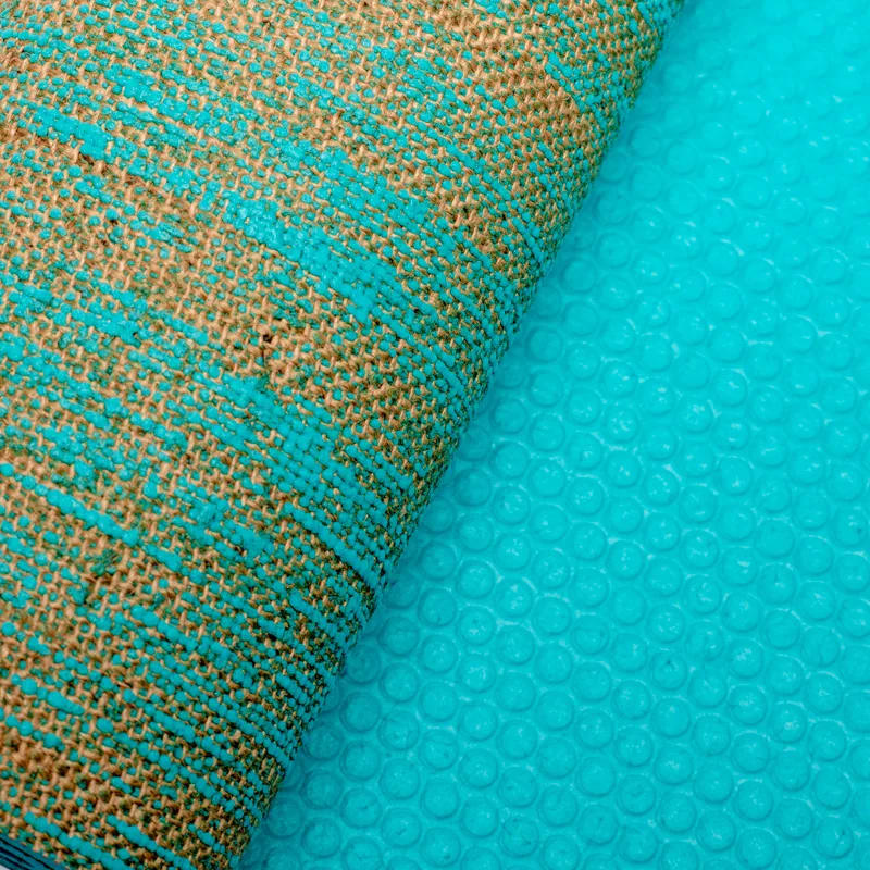Tapis de Yoga - Jute Turquoise - Yogi & Yogini