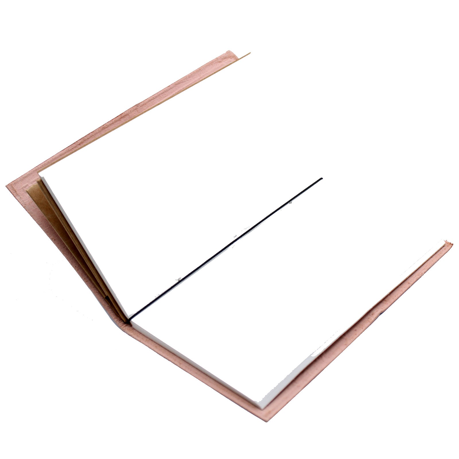 Carnet en Cuir en papier recyclé - Fleur de Vie