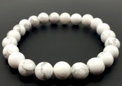 Bracelet Howlite - 8mm