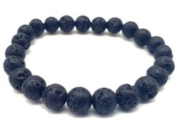 Bracelet Pierre de Lave - 8mm