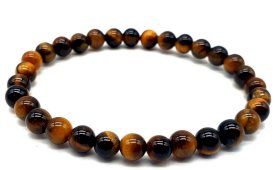 Bracelet Oeil de Tigre - 6mm