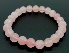 Bracelet Quartz Rose - 8mm