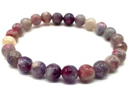 Bracelet Tourmaline Multicolor - 8mm