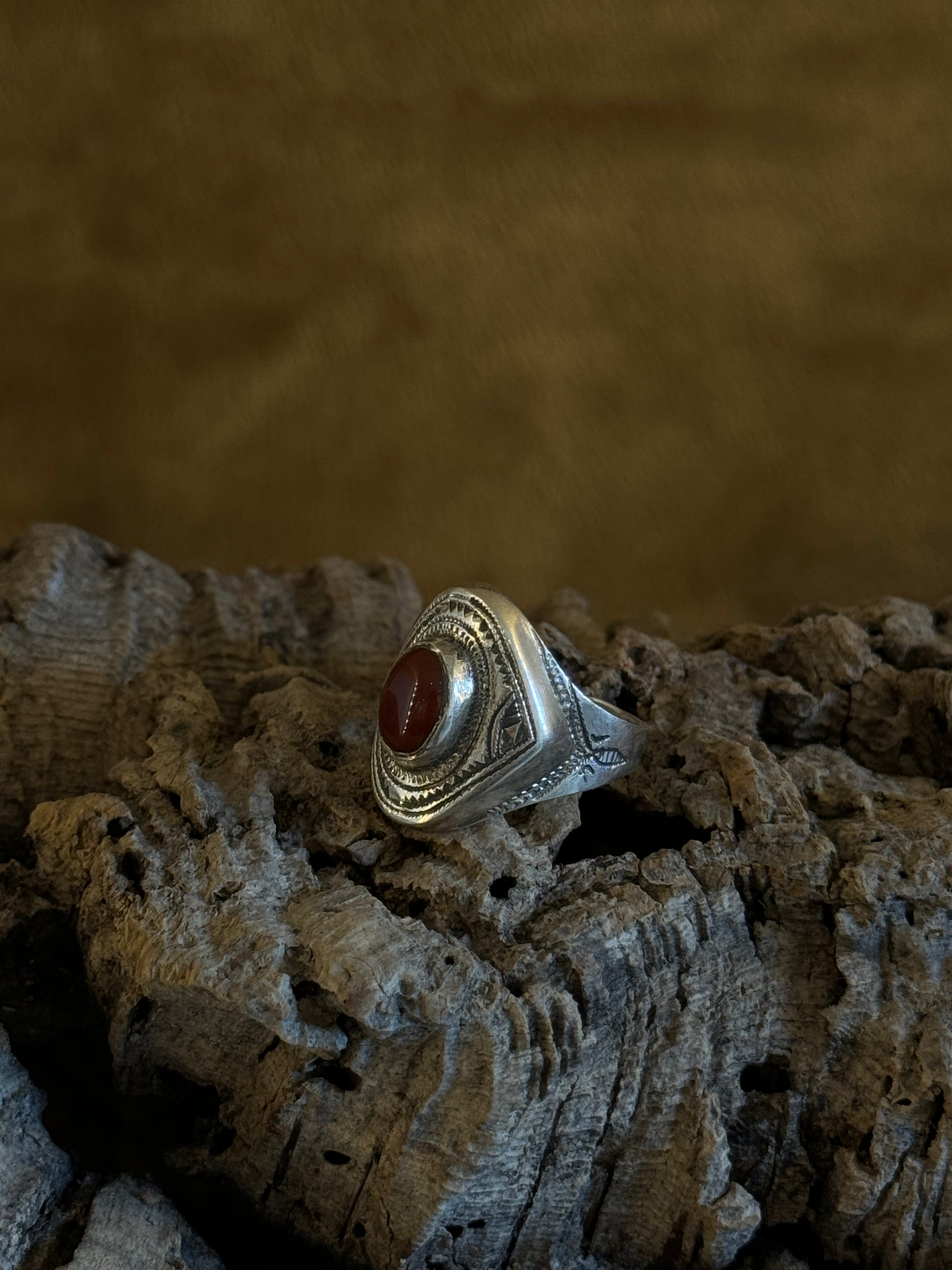 Bague en argent - Taille 56 euro. Ajustable