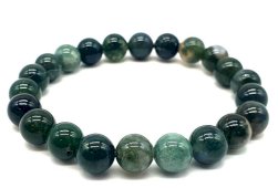 Bracelet Agate Moss - 8mm