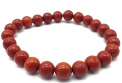 Bracelet Japse Rouge - 8mm